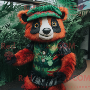 Forest Green Red Panda...