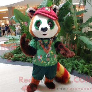 Forest Green Red Panda...