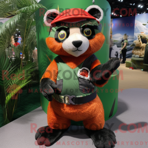 Forest Green Red Panda...