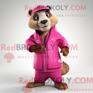 Magenta Marmot maskot...