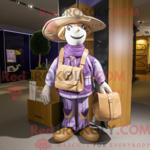 Lavender Cowboy mascot...