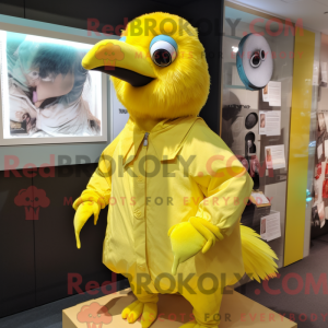 Citrongul Dodo Bird maskot...