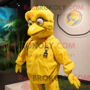 Citrongul Dodo Bird maskot...