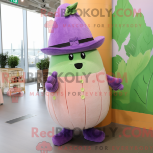 Lavender Melon mascot...