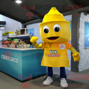 Yellow Ceviche mascot...