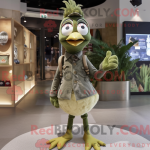 Maskottchenkostüm Olive...