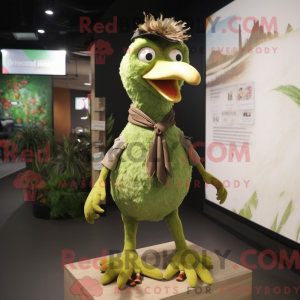 Maskottchenkostüm Olive...