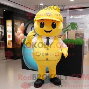 Postava maskota Yellow...