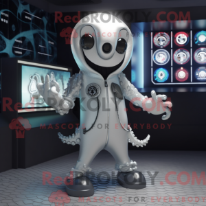Silver Kraken mascot...