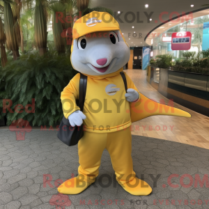 Gull Dolphin maskot drakt...