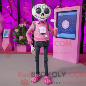 Pink Graveyard maskot...