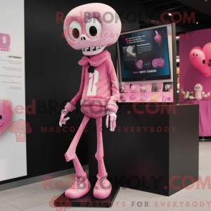 Pink Graveyard mascot...