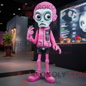 Pink Graveyard mascot...