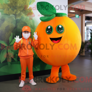 Orange Grape maskot...