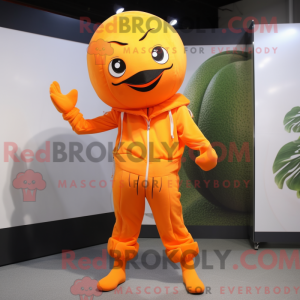 Orange Grape maskot kostume...