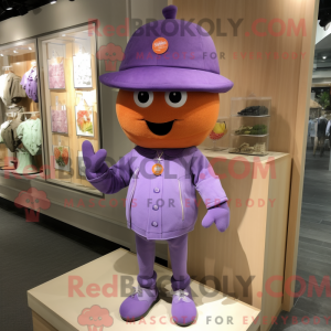 Purple Apricot mascot...