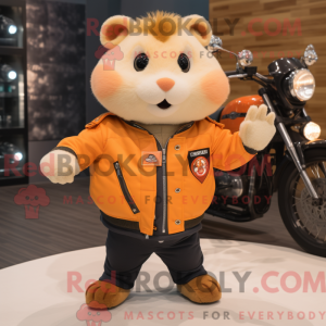 Orange Hamster mascot...
