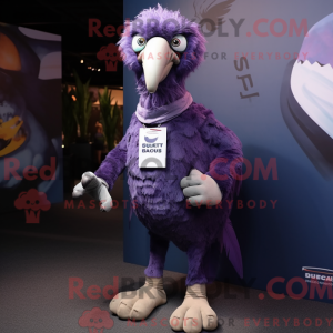 Purple Vulture mascot...