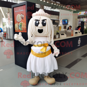 White Pad Thai mascot...