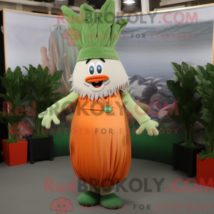Oliven gulerod maskot...