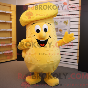Yellow Shepard S Pie mascot...