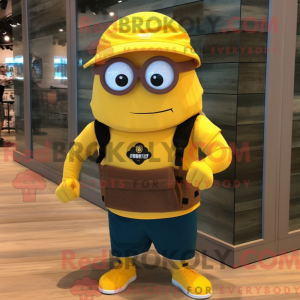 Mascotte de Cyclope jaune...