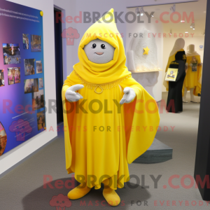 Lemon Yellow Wizard mascot...