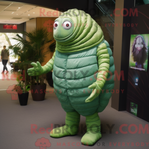 Green Trilobite mascot...
