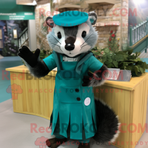 Turkis Badger maskot...