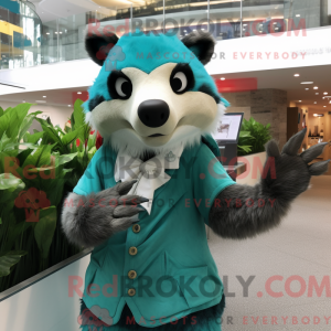 Turkis Badger maskot...