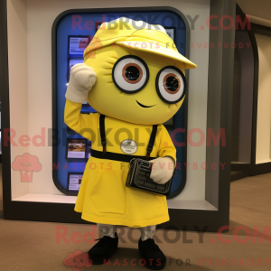 Lemon Yellow Camera mascot...