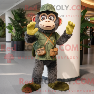 Maskotka Olive Monkey...