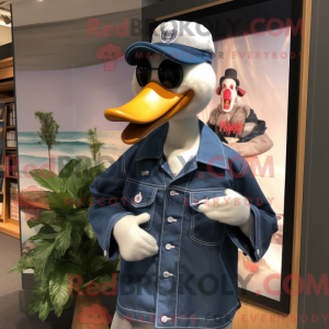 Figura de máscara de cisne...