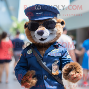 Navy Mongoose Maskottchen...