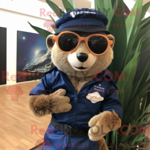 Navy Mongoose maskot...