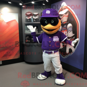 Purple Alliance mascot...