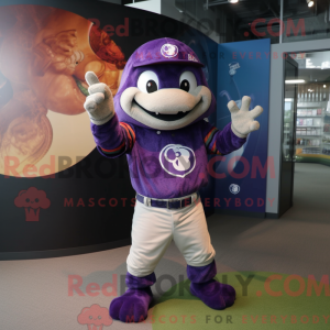 Purple Alliance maskot...