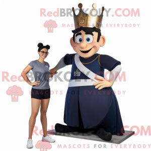 Navy Queen mascot costume...