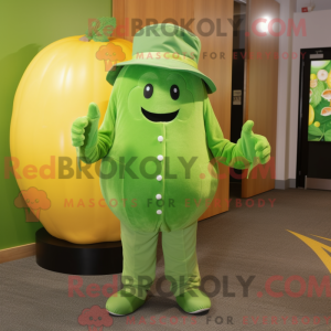 Green Grapefruit mascot...