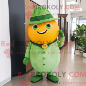 Green Grapefruit mascot...