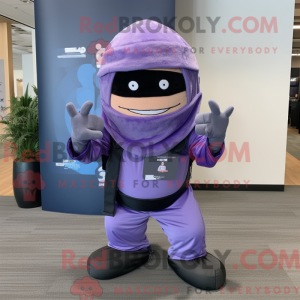 Máscara Ninja Lavendel com...