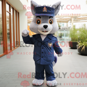 Navy Fox máscara de dragão...