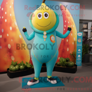 Turquoise Mango mascot...