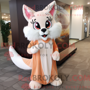 Maskottchenkostüm Peach...