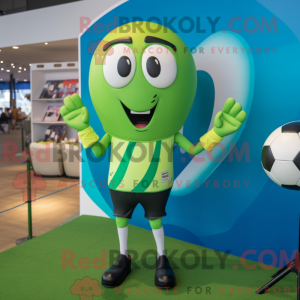 Olive Soccer Ball maskot...