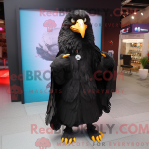 Black Eagle maskot kostume...