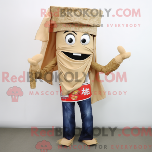 Costume de mascotte Tan Pad...