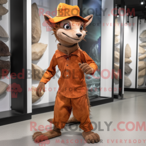 Rust Chupacabra mascot...