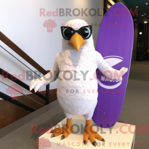 Lavender Falcon mascot...