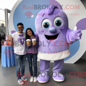 Lavender Ice Cream mascot...